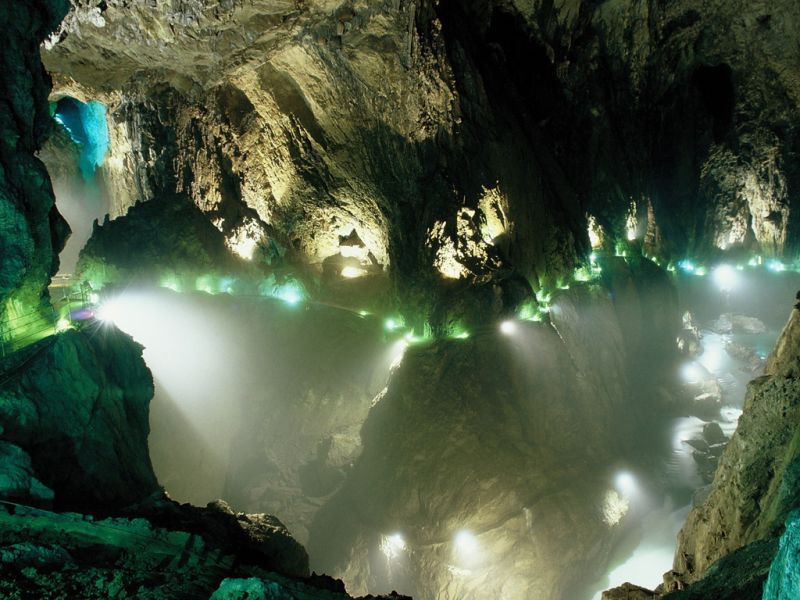 Grotte san Canziano Slovenia
