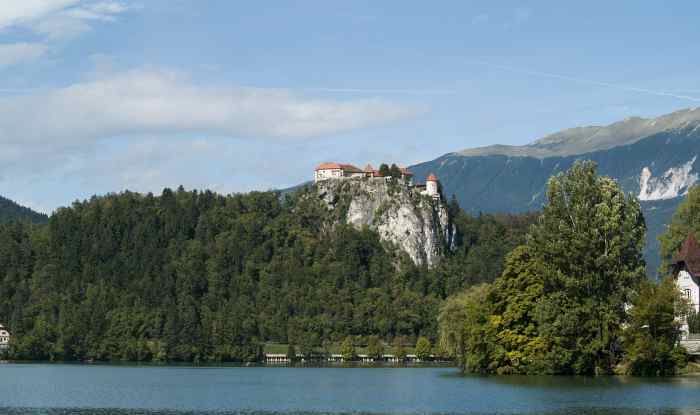 lago di bled castello