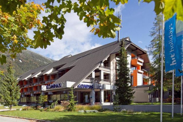 Hotel Kompas. Ottima posizione per chi deve sciare, l’accesso è immediato. rapporto qualità prezzo molto buono.