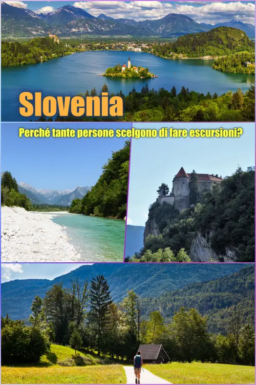 In Slovenia puoi goderti una vasta gamma di escursioni naturalistiche, tra cui trekking nelle Alpi Giulie, visite ai laghi di Bled e Bohinj, e esplorazioni dei parchi nazionali come il Parco Nazionale di Triglav.