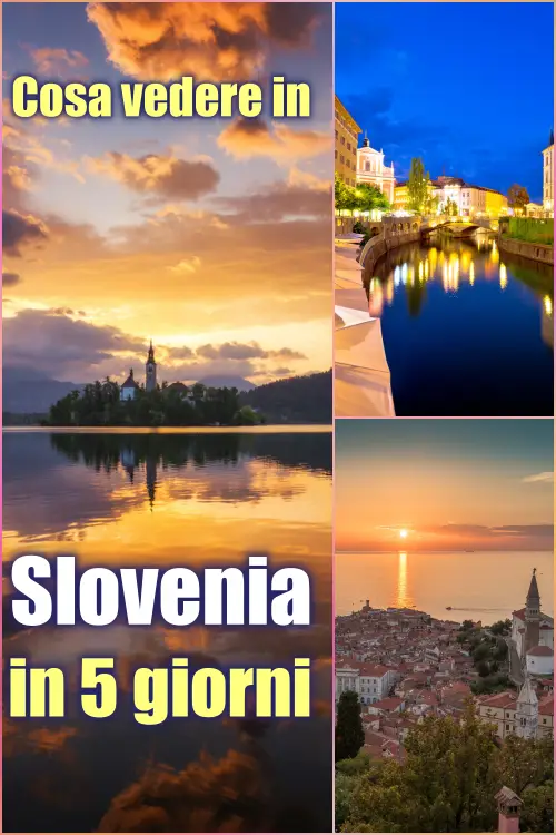Itinerario di 5 giorni in Slovenia con visita a Lubiana e Lago di Bled