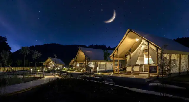 glamping con spa e ristorante biologico Slovenia