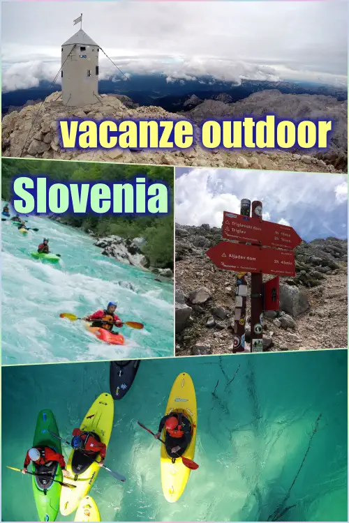 vacanza attiva in Slovenia tra rafting e trekking
